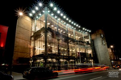 Photo of Festival Theatre Edinburgh at night by Norman Young