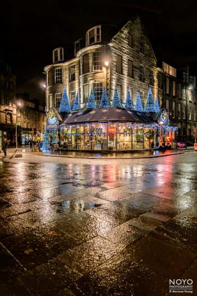 Photo of Edinburgh Christmas Lights by Norman Young